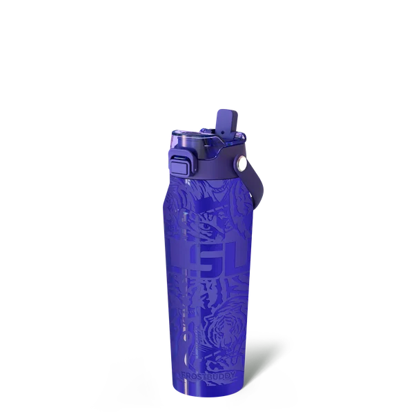 Bottle Buddy 24oz, LSU Tigers, Color Rush