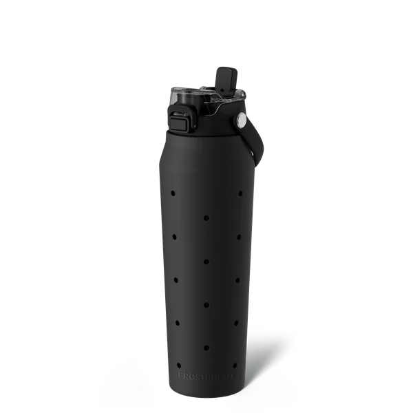 Bottle Buddy 32oz, Black w/ Skin