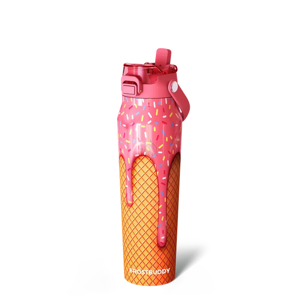 Bottle Buddy 32oz - Pink Ice Cream