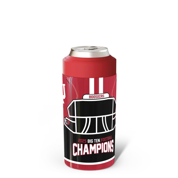 Universal Buddy - Indiana Hoosiers, 2025 Big Ten Champions — c-c-crimson-ncaa-indiana-helmetb1025-uni