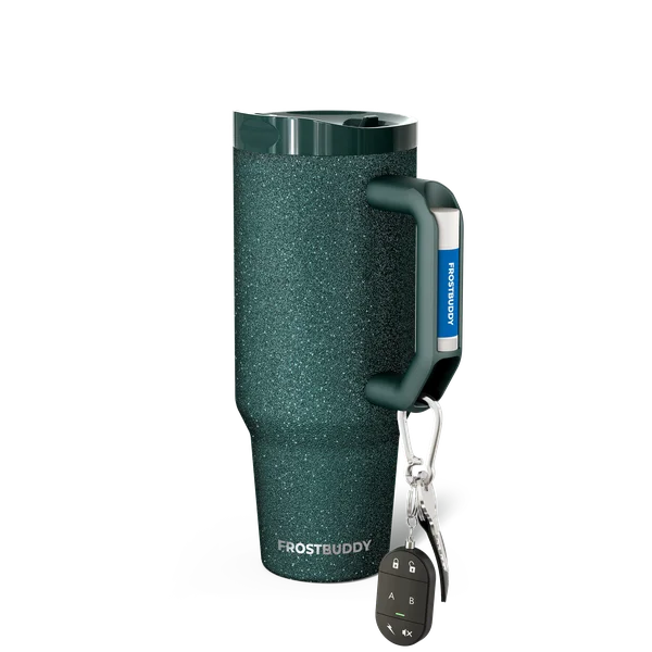 Thicc Buddy 40oz - Forest Green Glitz