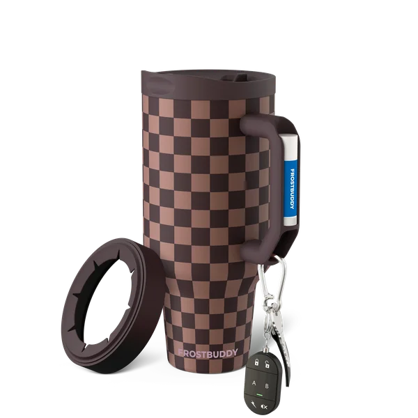 Thicc Buddy 50oz - Espresso Checkered