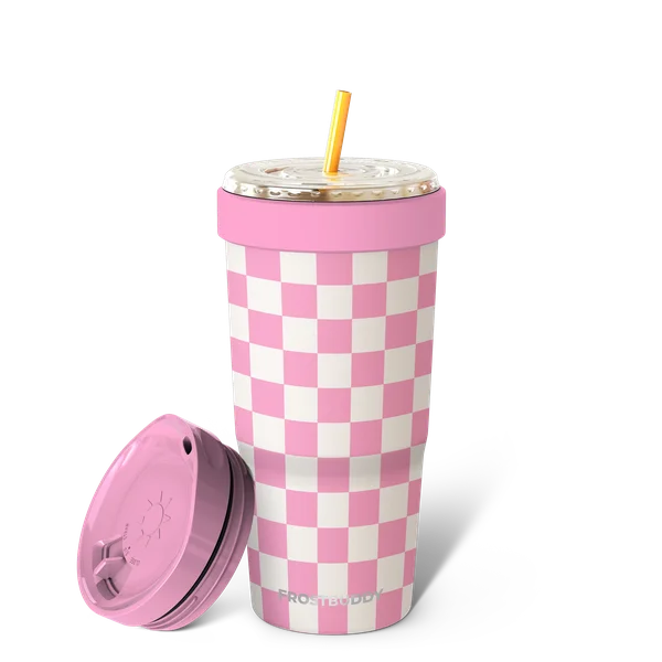 To-Go Buddy - Pink Checkered