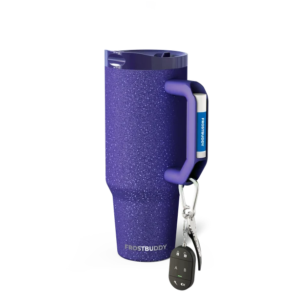 Thicc Buddy 40oz - Purple Glitz